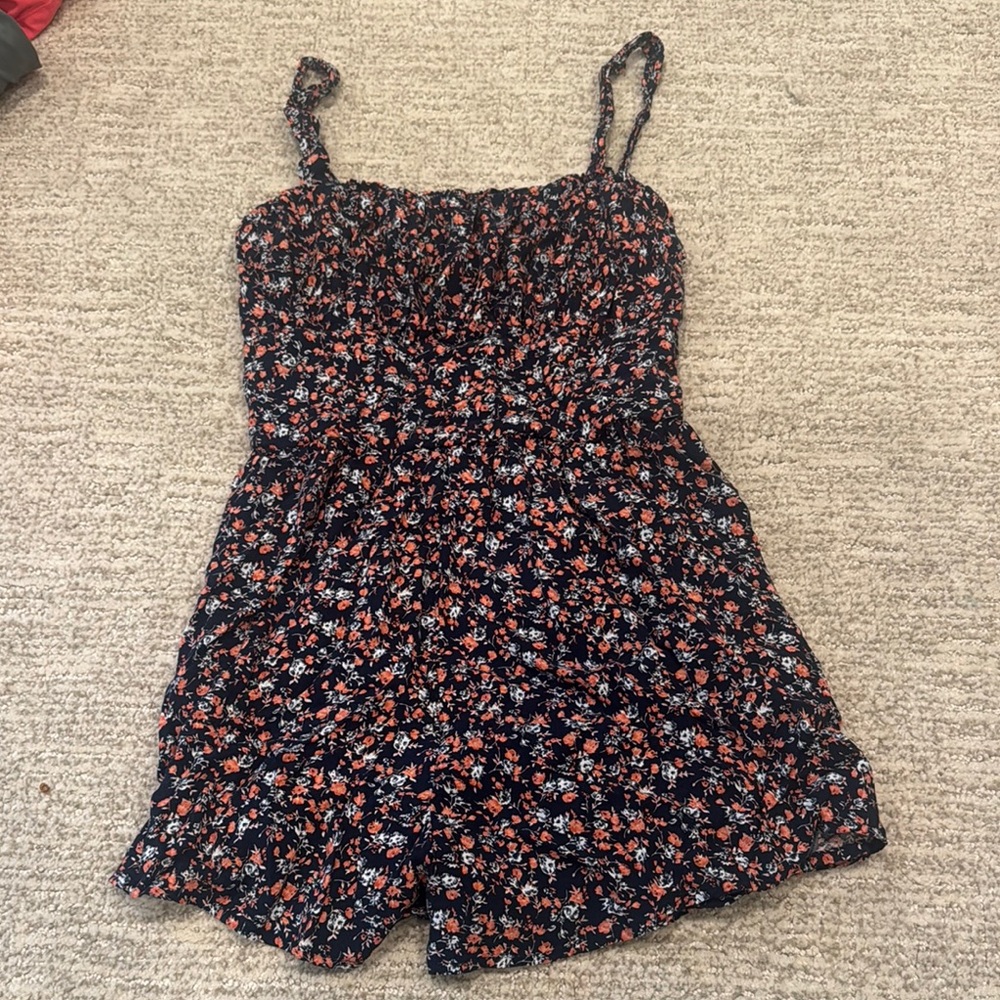 Floral Print Women's romper
